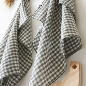 Lot de 2 Torchons Gaze de Coton VICKIE