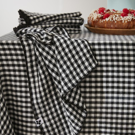 Lot de 2 Torchons Gaze de Coton VICKIE