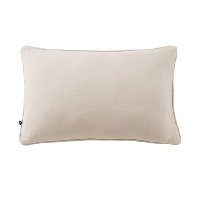 Coussin Gaze de coton GAIA - L'Effet papillon | Impression lin