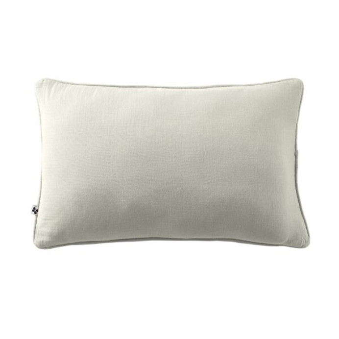 Coussin Gaze de coton GAIA - L'Effet papillon | Impression lin