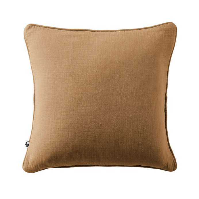 Coussin Gaze de coton GAIA - L'Effet papillon | Impression lin