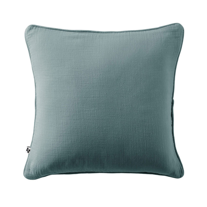 Coussin Gaze de coton GAIA - L'Effet papillon | Impression lin