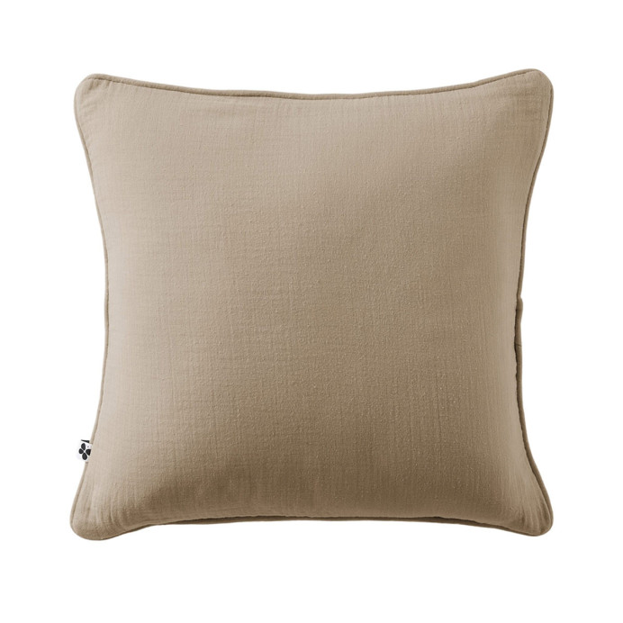 Coussin Gaze de coton GAIA - L'Effet papillon | Impression lin