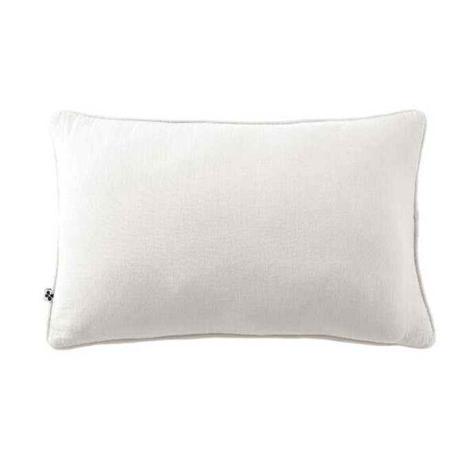 Coussin Gaze de coton GAIA - L'Effet papillon | Impression lin