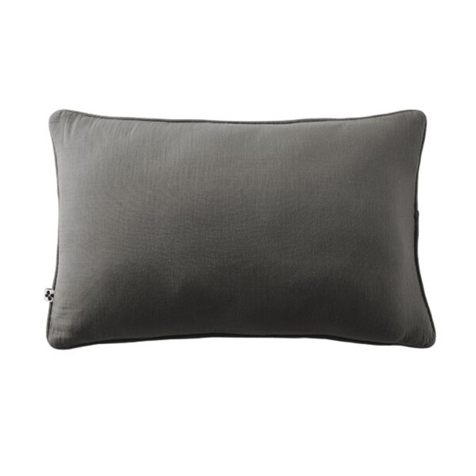 Coussin Gaze de coton GAIA - L'Effet papillon | Impression lin
