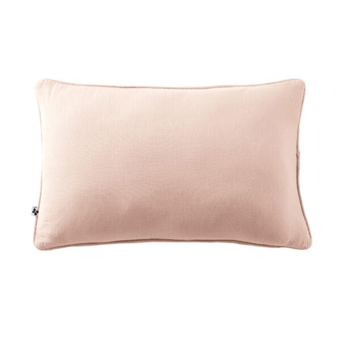 Coussin Gaze de coton GAIA - L'Effet papillon | Impression lin