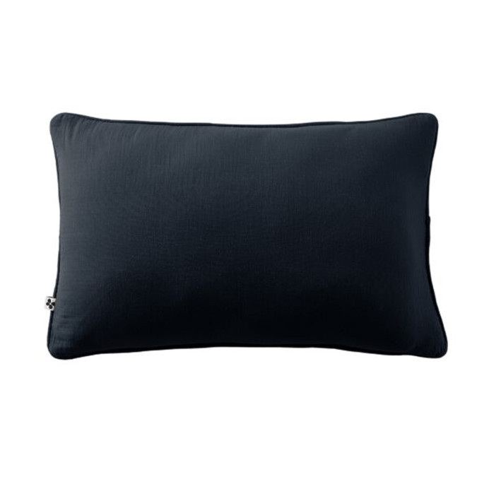 Coussin Gaze de coton GAIA - L'Effet papillon | Impression lin