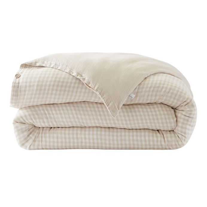 Housse de couette VICKIE – L'Effet Papillon﻿ | Impression Lin
