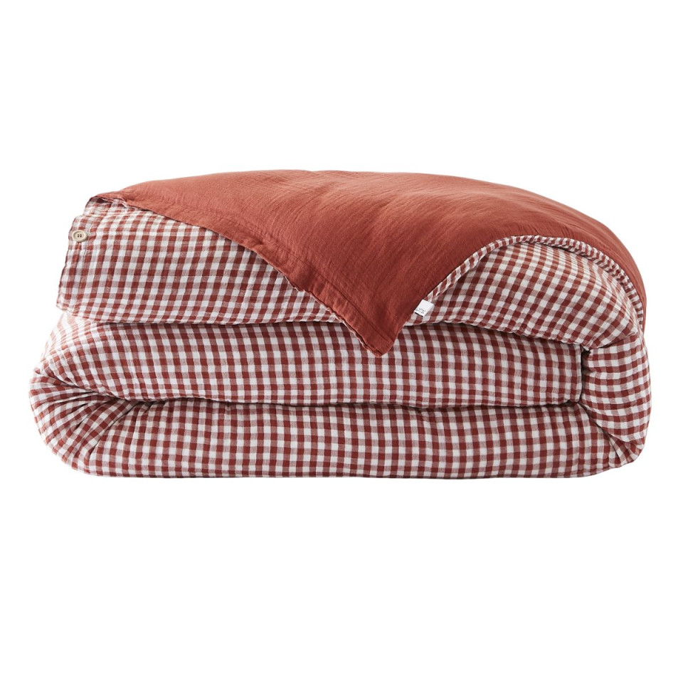 Housse de couette Gaze de coton VICKIE