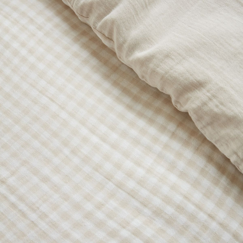 Housse de couette Gaze de coton VICKIE