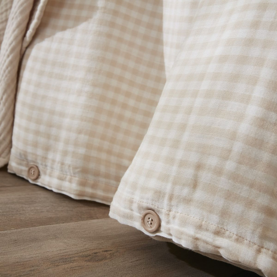 Housse de couette Gaze de coton VICKIE