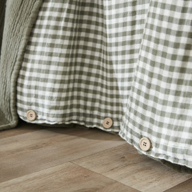 Housse de couette Gaze de coton VICKIE