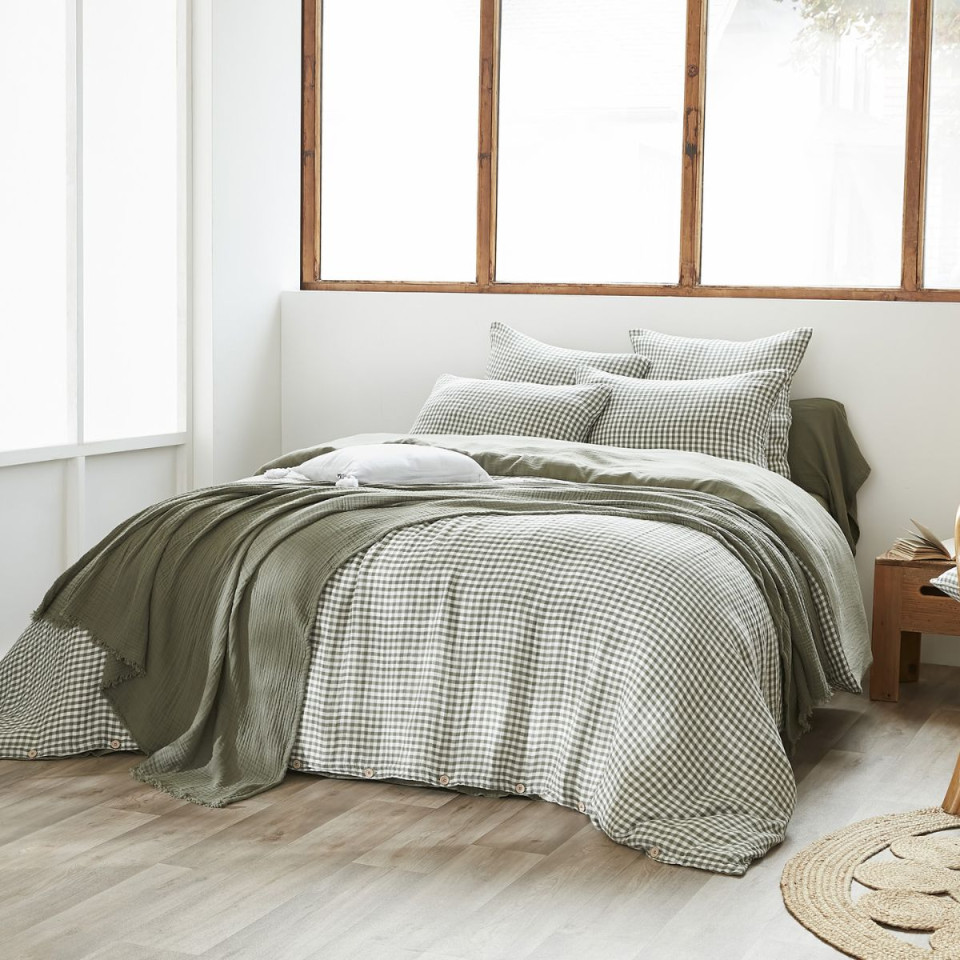 Housse de couette Gaze de coton VICKIE