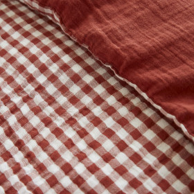 Housse de couette Gaze de coton VICKIE