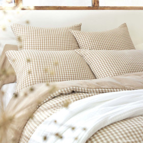 Taie d'oreiller Gaze de coton VICKIE