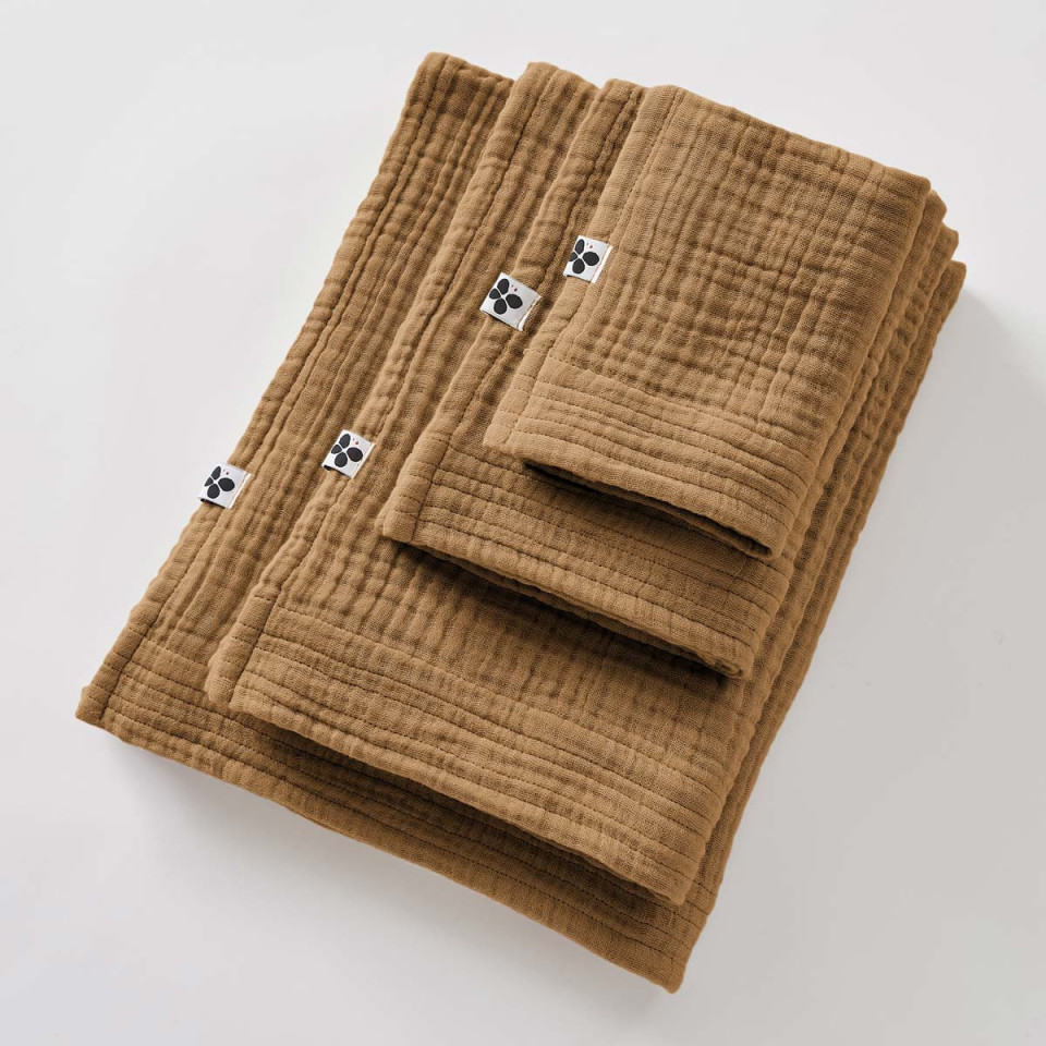 Serviette de Bain Gaze de Coton GAIA  