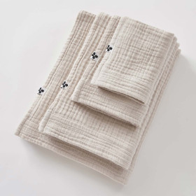 Serviette de Bain Gaze de Coton GAIA  