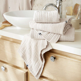 Serviette de Bain Gaze de Coton GAIA  