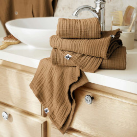 Serviette de Bain Gaze de Coton GAIA  