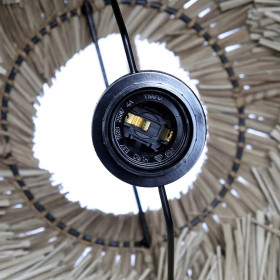 Suspension en paille WICKED