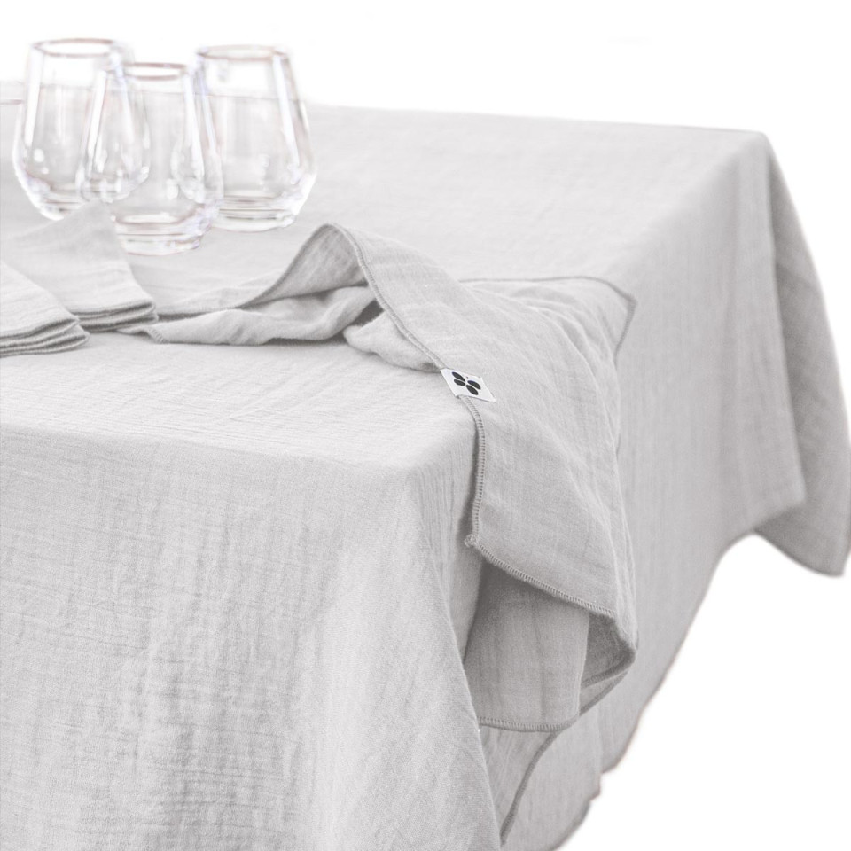 Nappe de Table Gaze de coton GAIA  