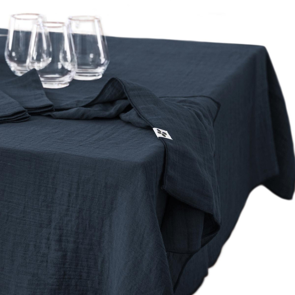 Nappe de Table Gaze de coton GAIA  