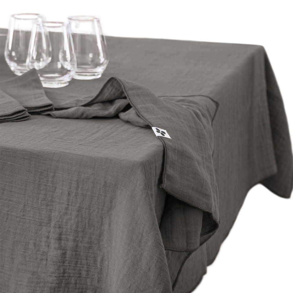 Nappe de Table Gaze de coton GAIA  