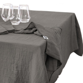 Nappe de Table Gaze de coton GAIA  
