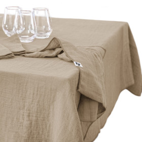 Nappe de Table Gaze de coton GAIA  