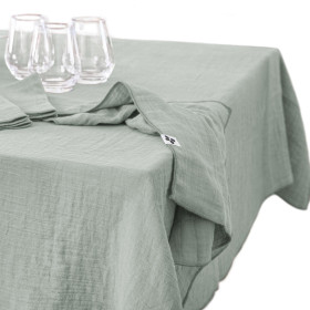 Nappe de Table Gaze de coton GAIA  