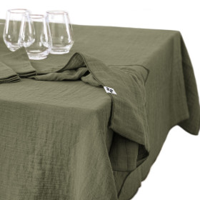 Nappe de Table Gaze de coton GAIA  