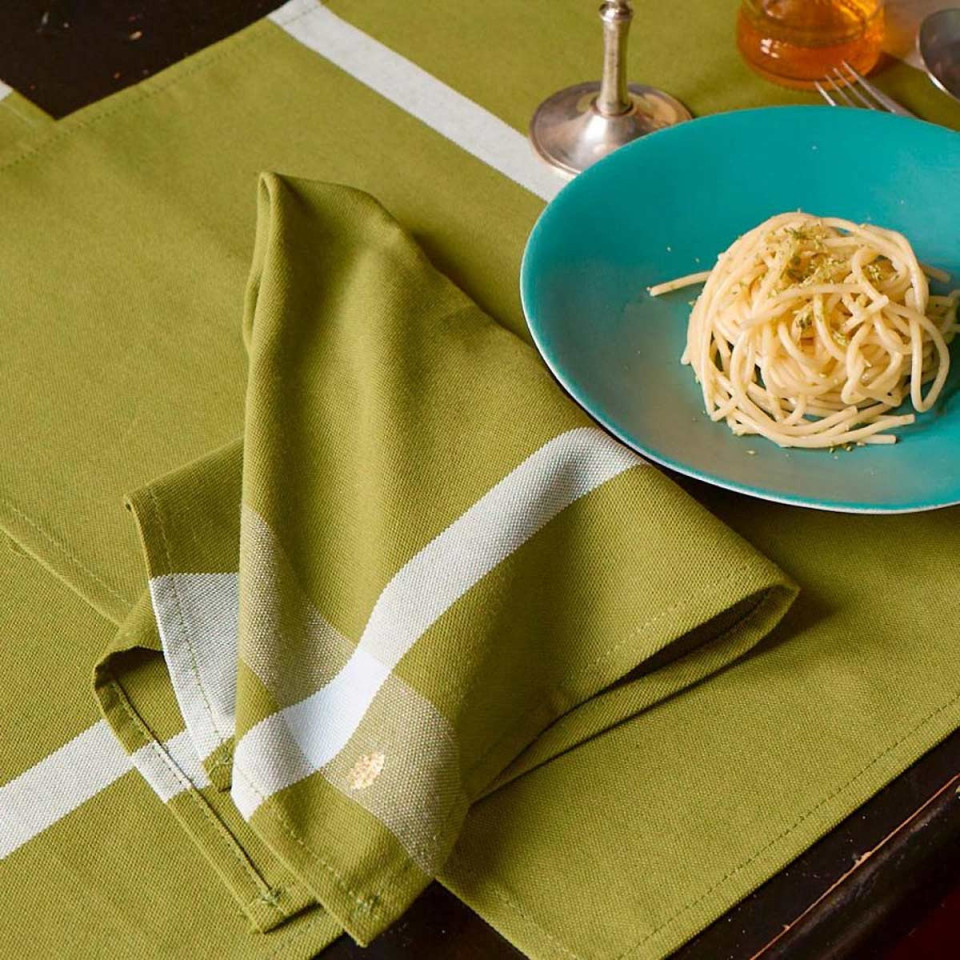 Lot 2 serviettes de table La Nonna 