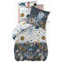 Parure de lit en Coton OCTOPIA Couleur:Minuit  L'Effet Papillon
