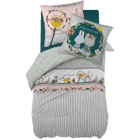 Parure de lit en Coton JARDINAGE