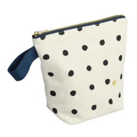 Trousse de toilette en coton Bio 2 Tailles Unis ou Motifs