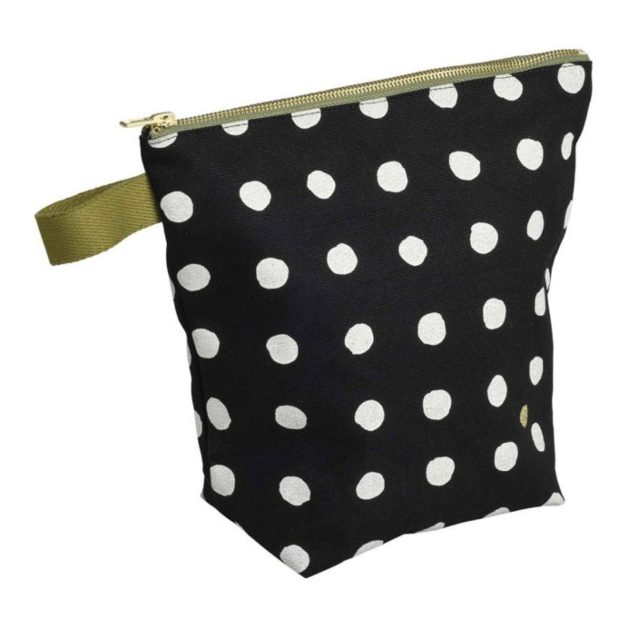 Trousse de toilette en coton Bio - La Cerise sur le Gâteau | Impression lin