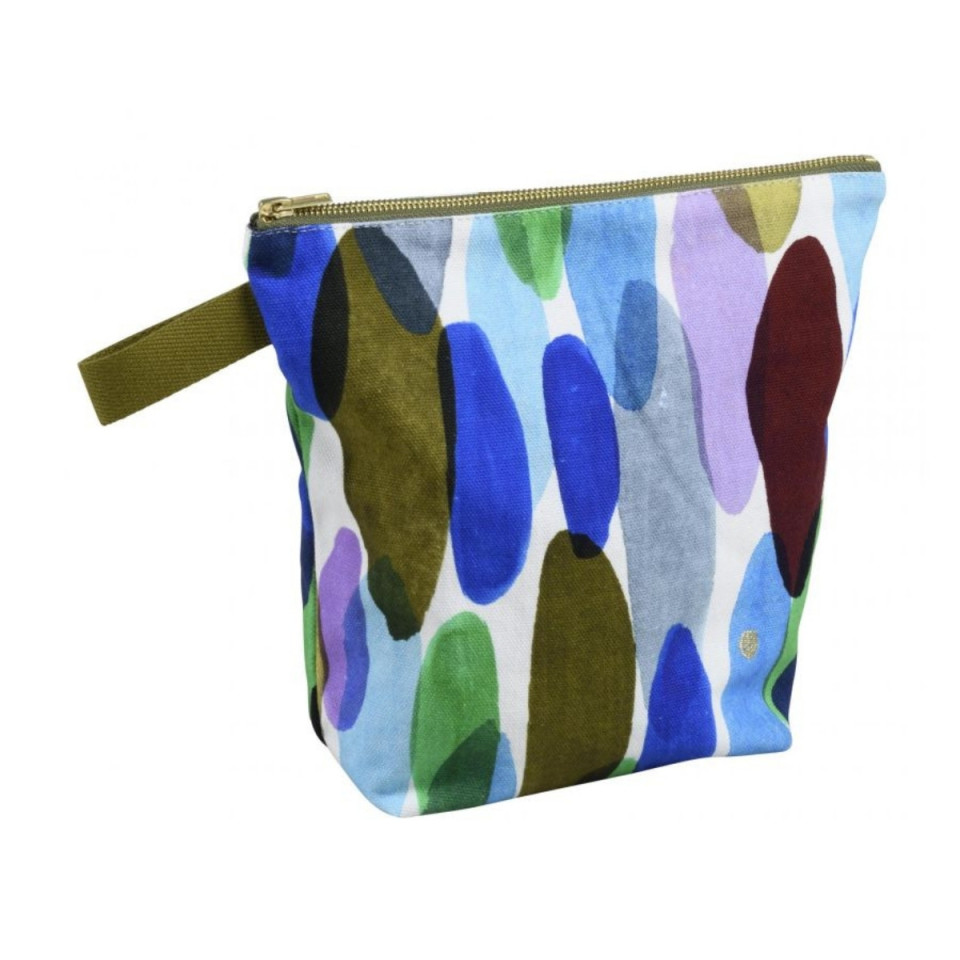 Trousse de toilette en coton Bio 2 Tailles Unis ou Motifs
