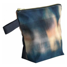Trousse de toilette en coton Bio 2 Tailles Unis ou Motifs