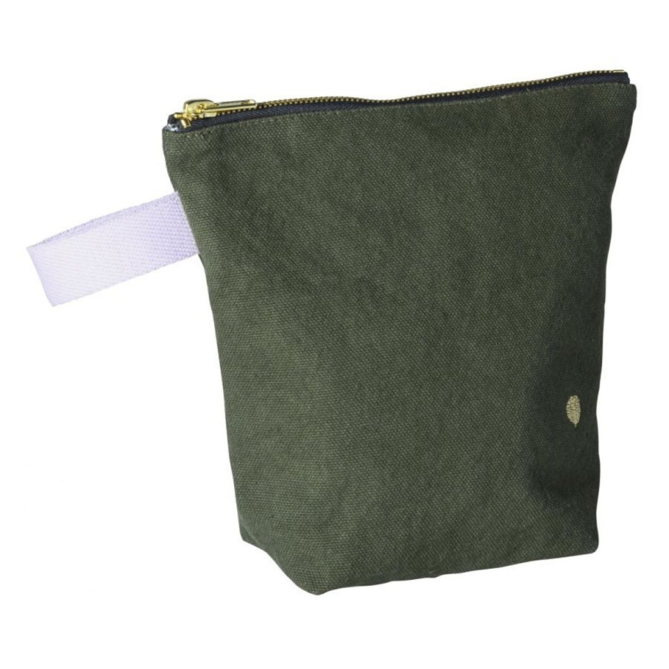Trousse de toilette en coton Bio 2 Tailles Unis ou Motifs