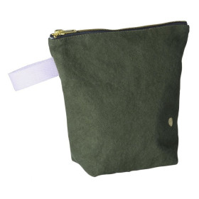 Trousse de toilette en coton Bio 2 Tailles Unis ou Motifs