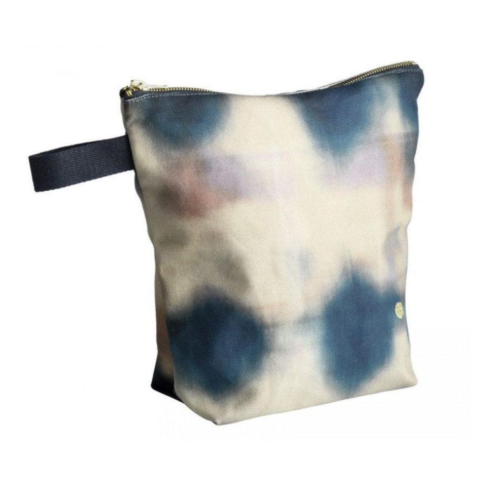 Trousse de toilette en coton Bio 2 Tailles Unis ou Motifs