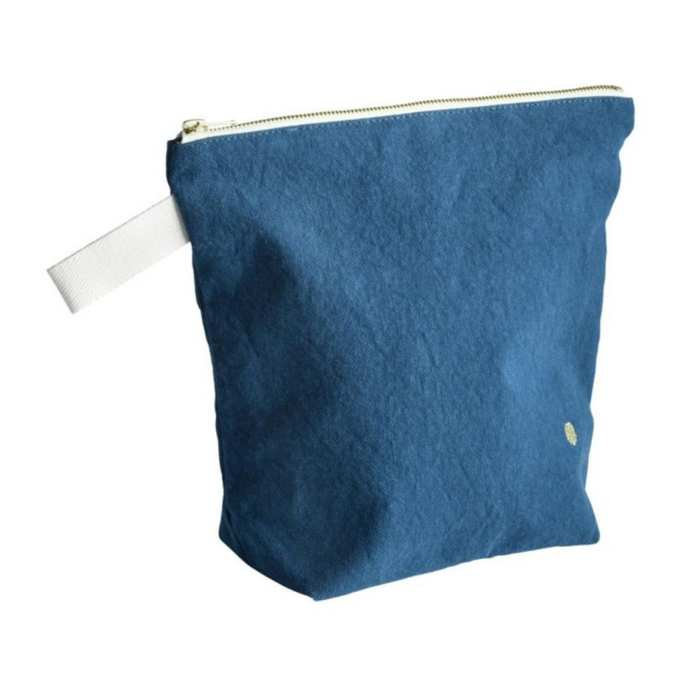 Trousse de toilette en coton Bio 2 Tailles Unis ou Motifs