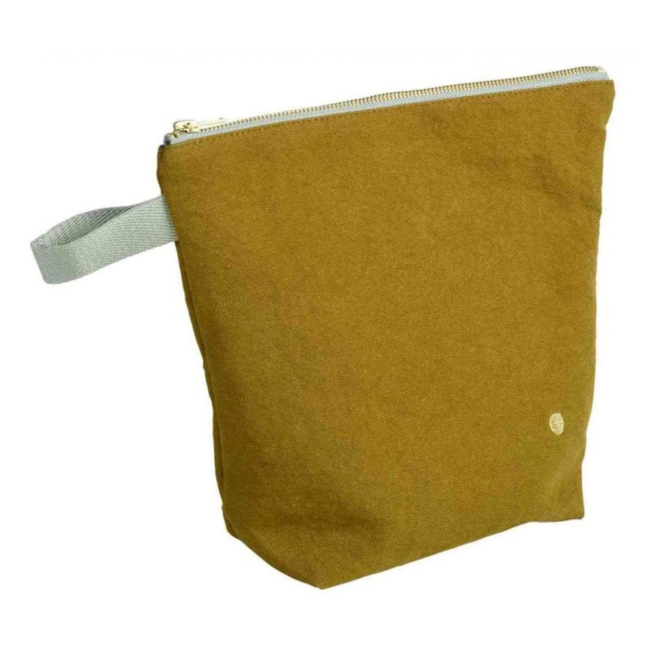Trousse de toilette en coton Bio 2 Tailles Unis ou Motifs
