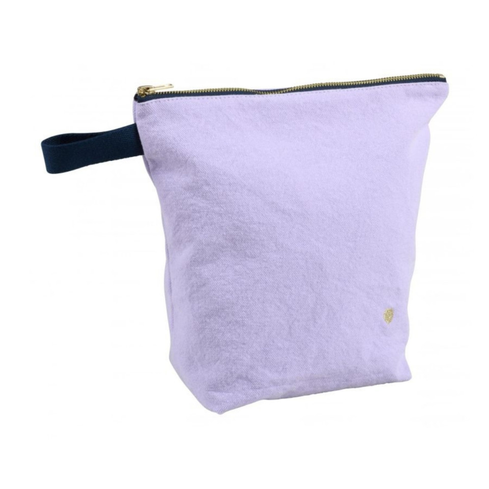Trousse de toilette en coton Bio 2 Tailles Unis ou Motifs