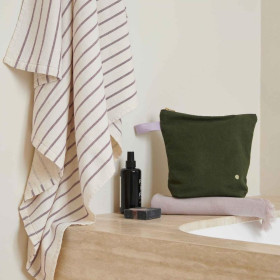 Trousse de toilette en coton Bio 2 Tailles Unis ou Motifs