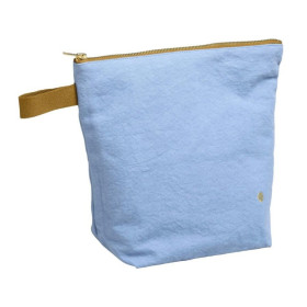 Trousse de toilette en coton Bio 2 Tailles Unis ou Motifs