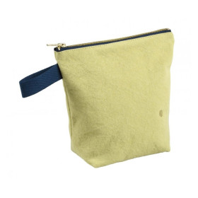 Trousse de toilette en coton Bio 2 Tailles Unis ou Motifs