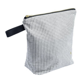Trousse de toilette en coton Bio 2 Tailles Unis ou Motifs