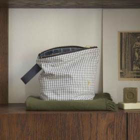 Trousse de toilette en coton Bio 2 Tailles Unis ou Motifs