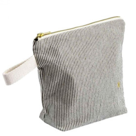 Trousse de toilette en coton Bio 2 Tailles Unis ou Motifs